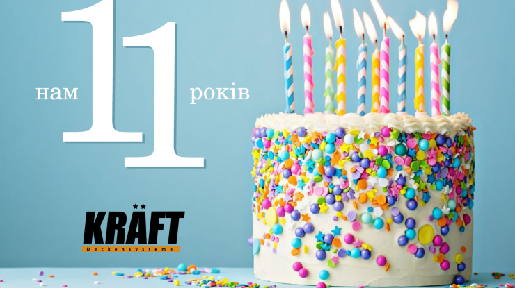 "Kraft Dekensysteme Ukraine" celebrates its 11th birthday