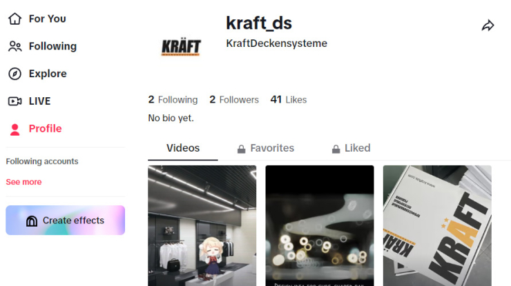 KRAFT company on TikTok