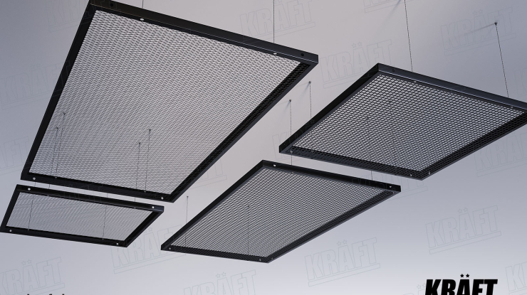 Сетчатые металлические панели KRAFT Mesh Canopy 
