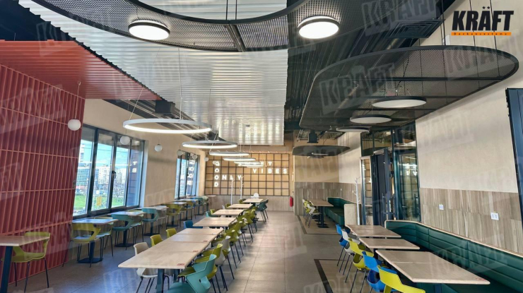 KRAFT for Restaurants: When Ceiling Design Works for Your Brand