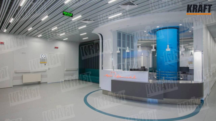 KRAFT: коли медичний інтер’єр стає дизайн-рішенням