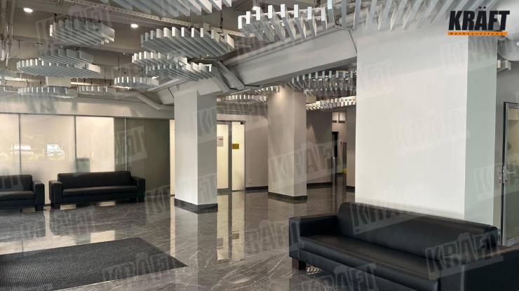 Financial trust from the ceiling: how KRAFT shapes the atmosphere of a modern bank