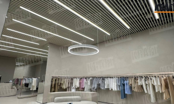 The Magic of Lines in a Fashionable Store Space