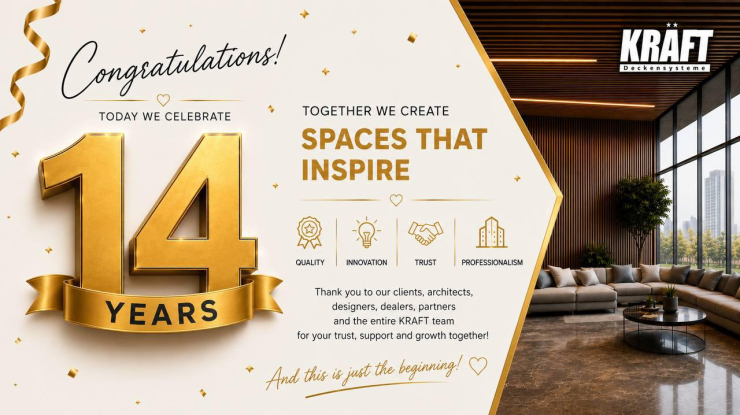 KRAFT — 14 years of development, quality and trust!