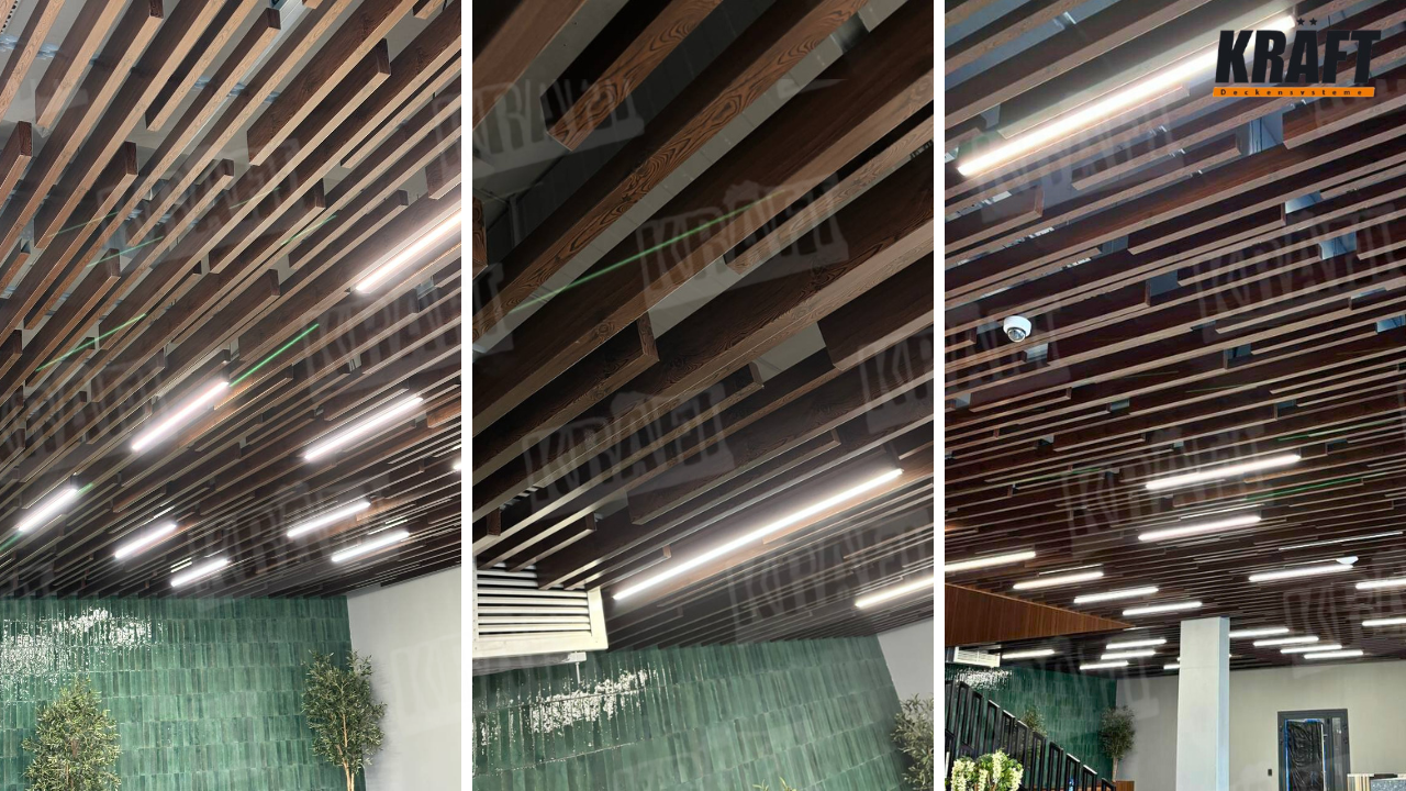 Світильники KRAFT Led, інтегровані в підвісні стелі