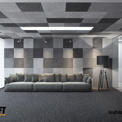 3D-інтер'єри з акустичними панелями WoodAcoustic / 3D interiors with WoodAcoustic panels